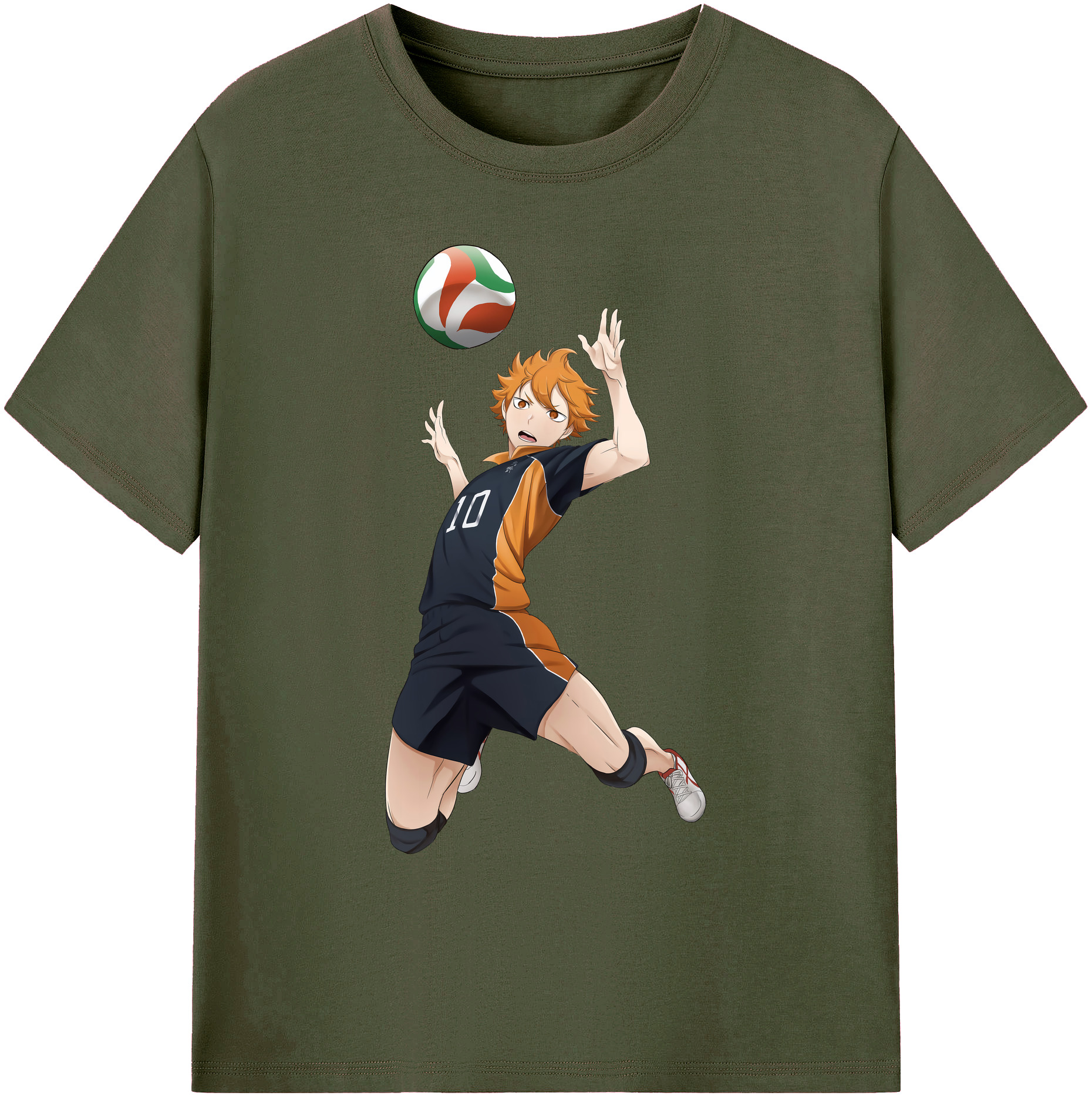 （画像用） ハイキュー!! Haikyu!! 綿100％ メンズ半袖Tシャツ｜肌触りやわらか＆通気性